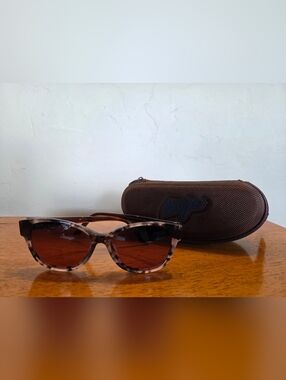 Maui Jim Summer Time Sunglasses Pink Tortoise With Case
